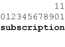 subscription