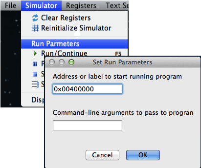 Set Value Menu