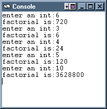 factorial picture